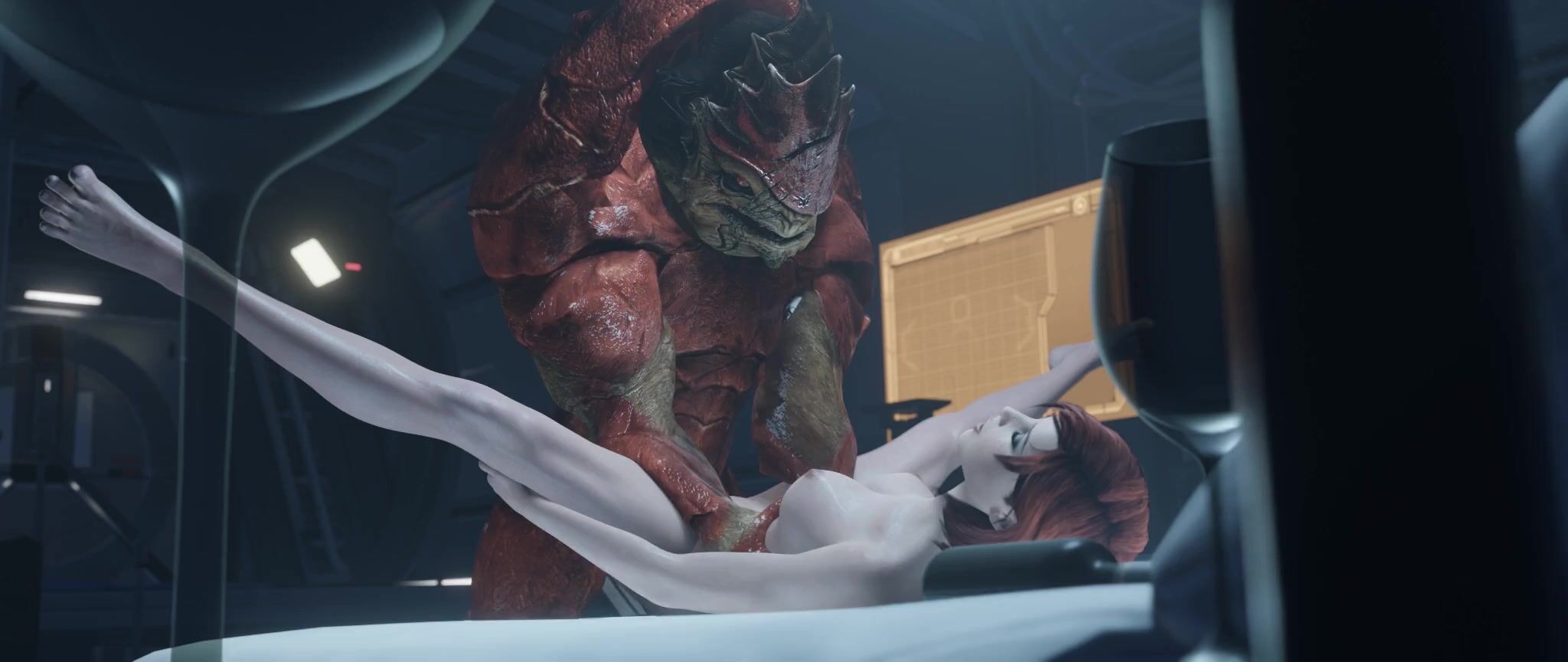 Zmsfm Shepard And Wrex (Front Angle)