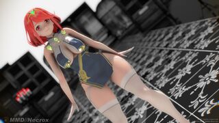 【MMD】Darling Dance - Pyra Thicc (Sirius Outfit) (Xenoblade Chronicles)