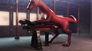 Angus and breeding mount - Crittermatic