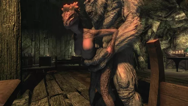 Skyrim Argonian Porn - Argonian's Pet Troll - Skyrim