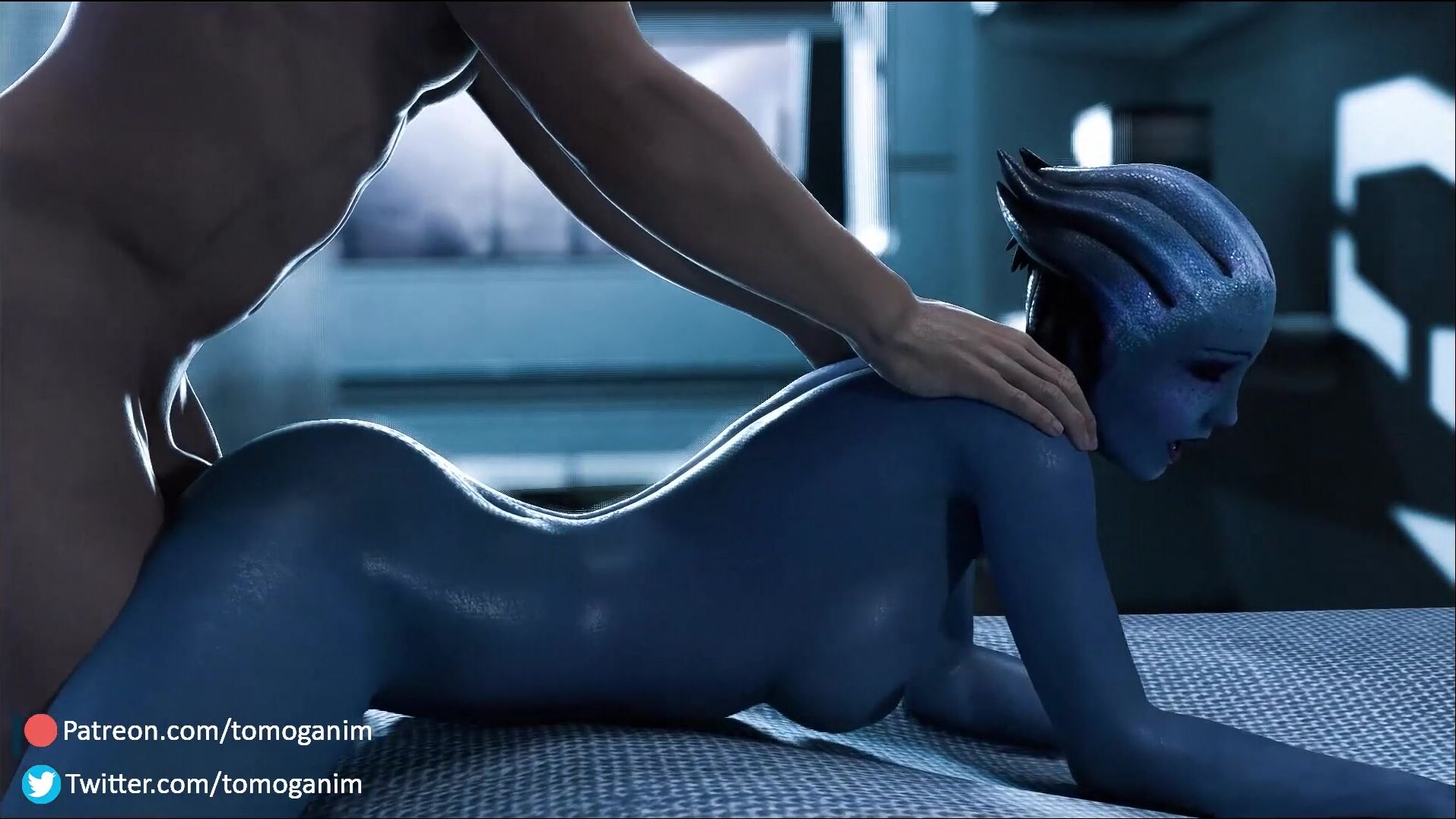 Liara Bends Over Tomoganim