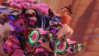 D.Va Rides Her Fuck Toy [TheBartender]