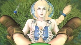 Sophitia Alexandra paizuri (Soul Calibur)