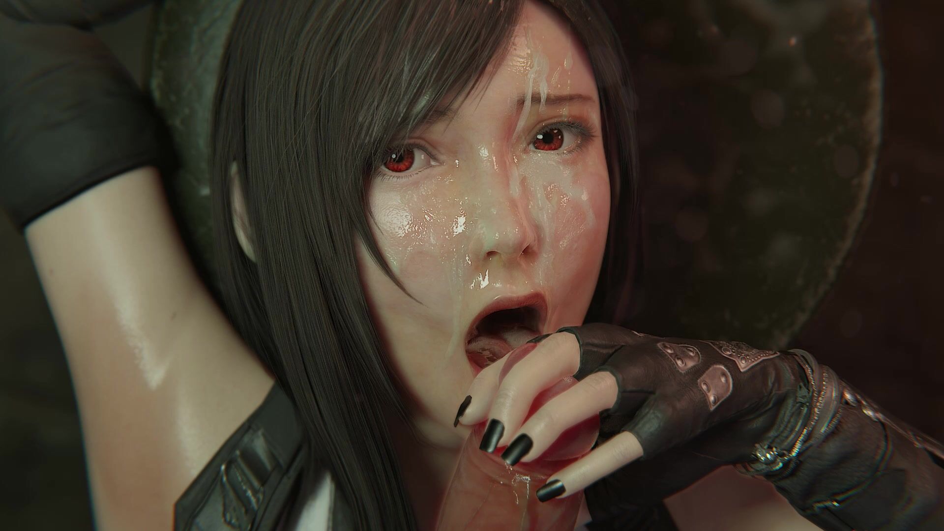 [FF7] Tifa Deepthroat [BulgingS]