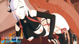 Shenhe,Genshin Impact [doggy_style]