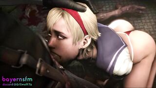 Sherry Birkin blowjob (Resident Evil)