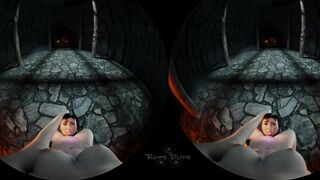 Lara Croft licking your pussy in VR