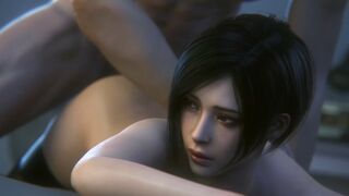 Ada Wong Bends Over [Awsl3D]