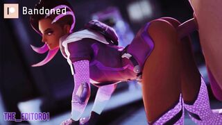 Sombra doggystile (Overwatch)