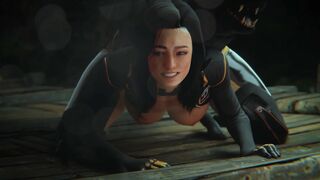 Miranda Lawson In Doggy [Lucislab]