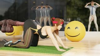 Jessie Doing Her Yoga Thing [TheDirtDen]