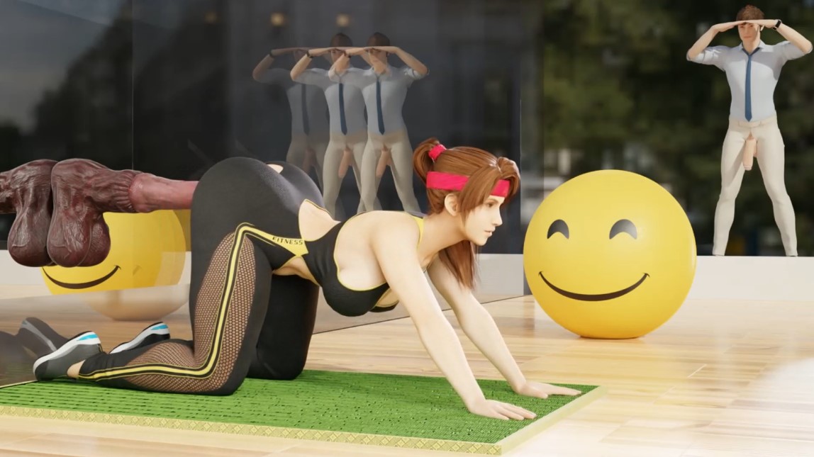 Jessie Doing Her Yoga Thing Thedirtden