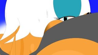 POV: Your girlfriend Rouge is sitting on your face