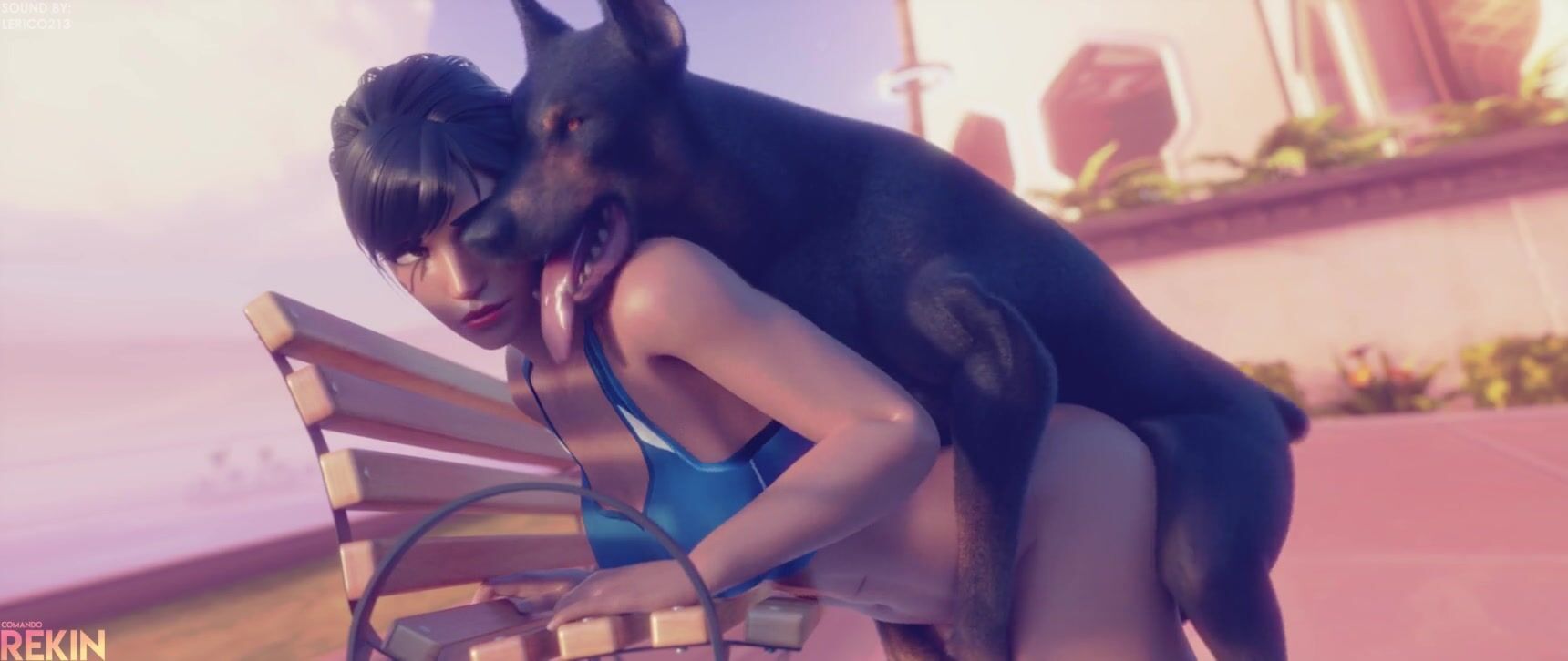 Pharah Getting Fucked By Dog Rekin3d
