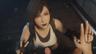 Tifa Lockhart Facial Goth [Black Lipstick] [Bulgingsenpai]