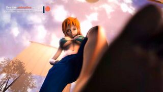 Nami steps on you (One Piece)