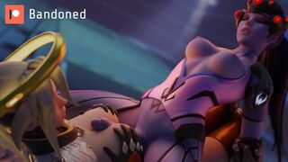 Mercy paizuri for futanari Widowmaker (Overwatch)