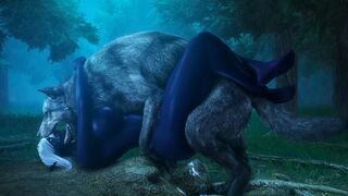 Queen Nualia x Wolf [Noname55]