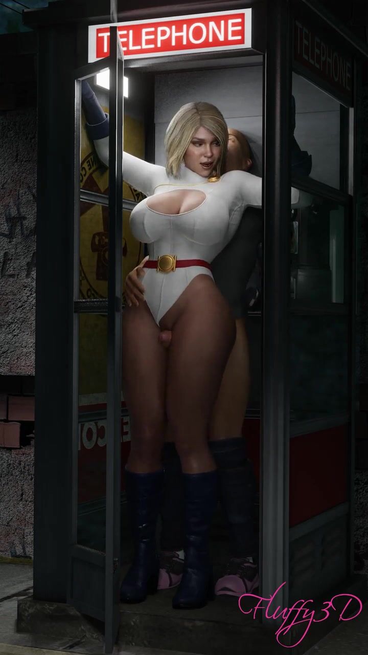 Power Girl thighjob (DC Comics)