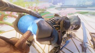 Robo Ash Enjoying Her Vacation [4K] [Dzooworks]