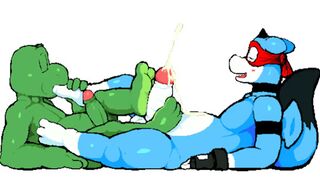 Paws on Your Penis II: Boyz Pawz Gay Furry Footjob HMV