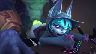 Warwick x Vex - Fake it [TwitchyAnimation]