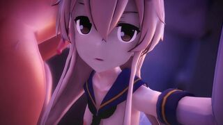 Rei Moe Kotatu Panties bathroom