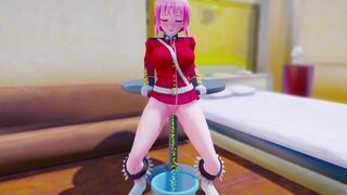 KhaoMMD Pee in bucket