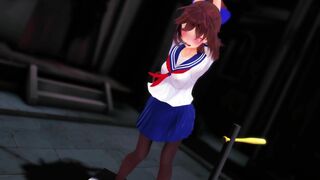 Hikari Bat spank Hard