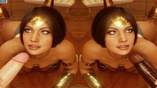Wonder Woman Double Blowjob [LM19]