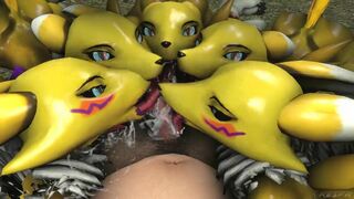 Quintuple Renamon POV Loop - Kespr