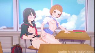 Ryuko x Mako - After Class Action (3 Angles)