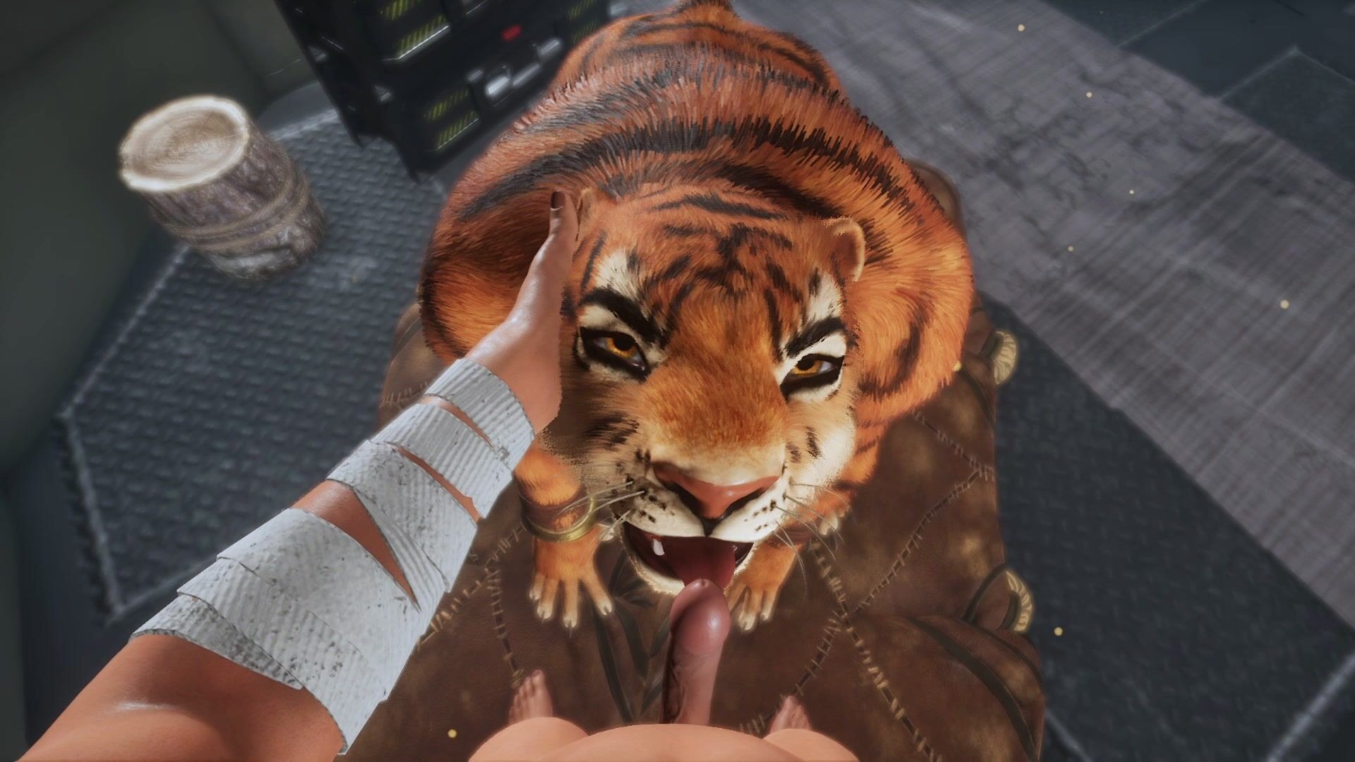 Tiger Fucks Girl - Wild Life - Voracious Tiger