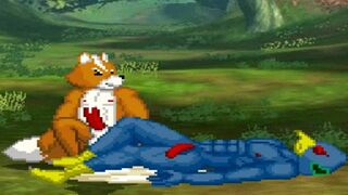 MUGEN - Fox fills Falco to the brim