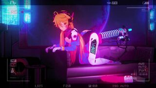 Genshin Impact | Aether in D.va suit