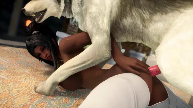 Hdvideodog - Red Guard Tries Dog Cock - Skyrim Porn
