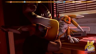 Renamon Eating-out - Kespr