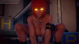 Orochi Leona - Riding