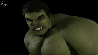 Hulk And Black Widow [Moogan]