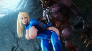 Samus Aran Pounded [Noname55]