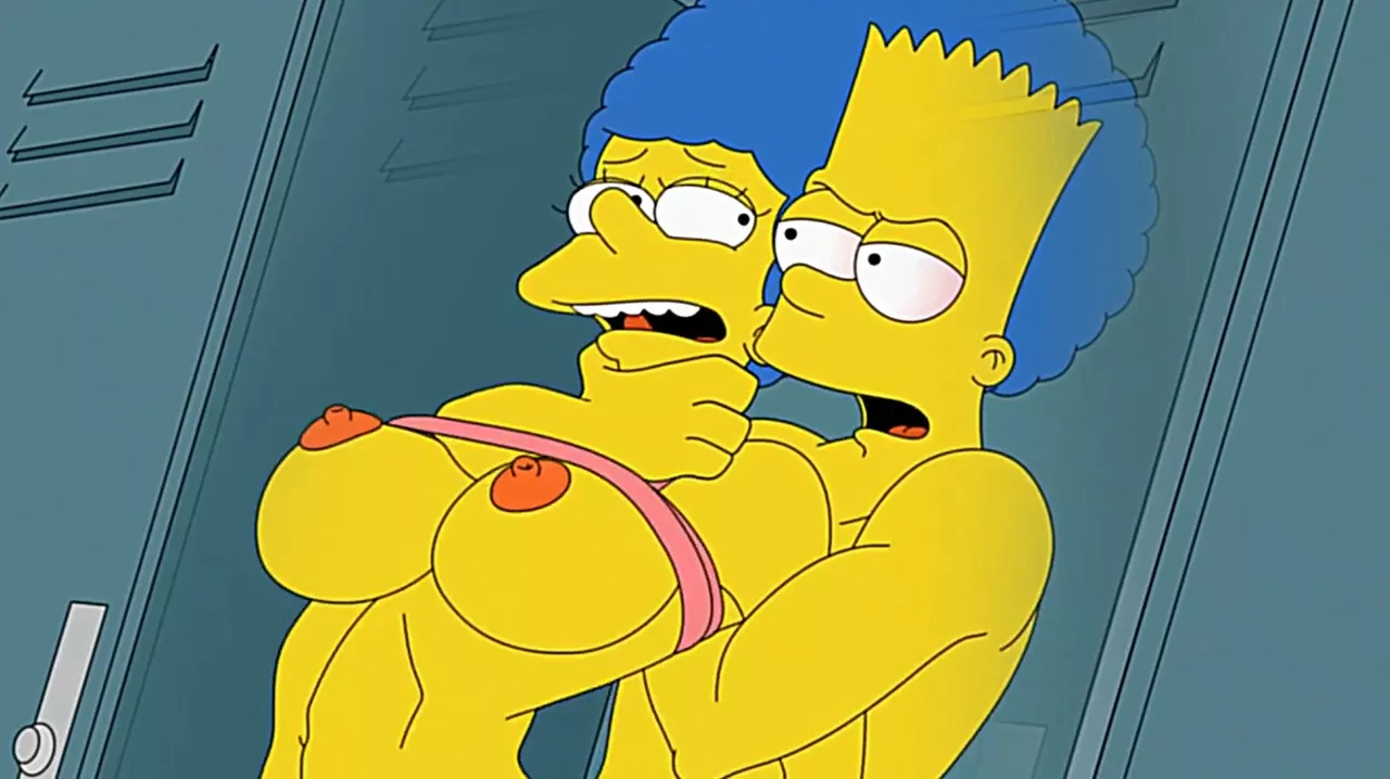 Marge Simpson Cartoon Porn Xxx - Marge And Bart In The Gym [Nikisupostat][1080p]