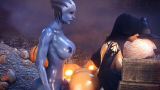 Liara And Miranda Lawson [Salamandraninja]