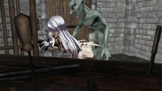Manicac Goblin fucking the little femboy