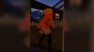 Testing new big dildo