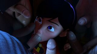 Violet Parr - Blowbang [Niisath]