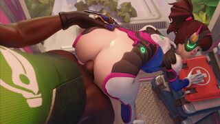 Dva with Lucio Bouncy Ass Anal