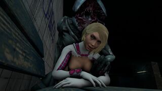 Gwen x Demogorgon Breeding ("Something's A Little Strange")