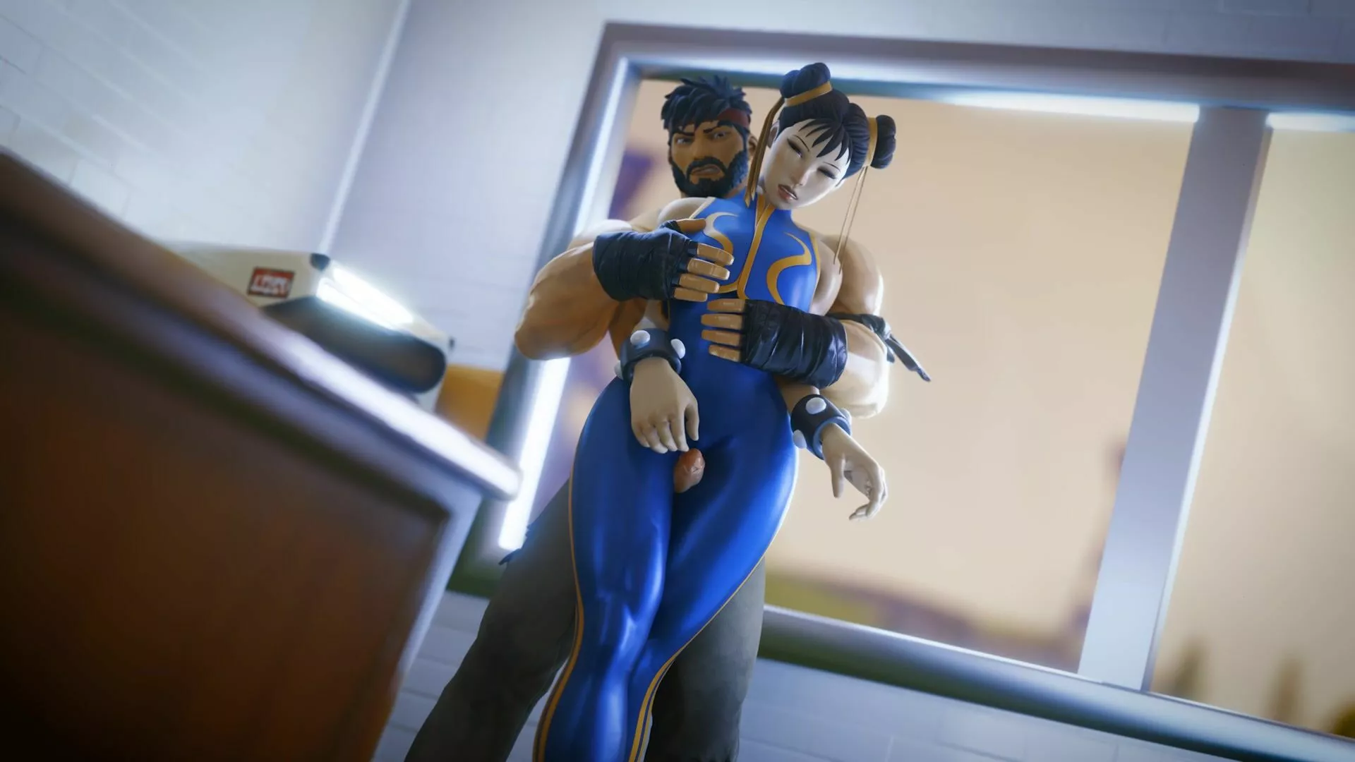 Chun-Li ThighJob [Wanksy]