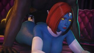 Mystique X-Men [Blacked][Bouquetman][4K]