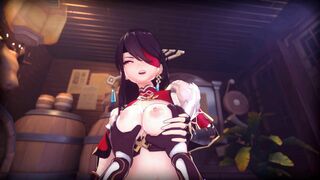 Sex with Captain Beidou (Bad Ending) - Genshin Impact